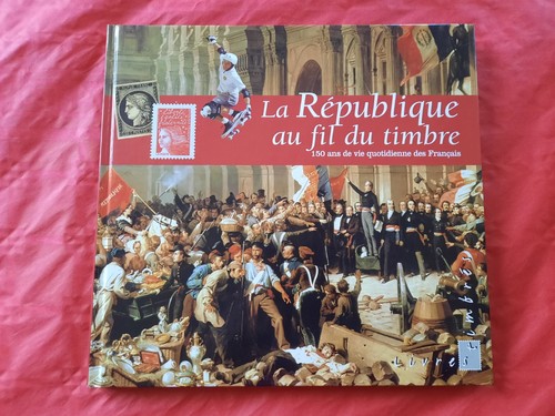 Livre timbres la république - timbres, :