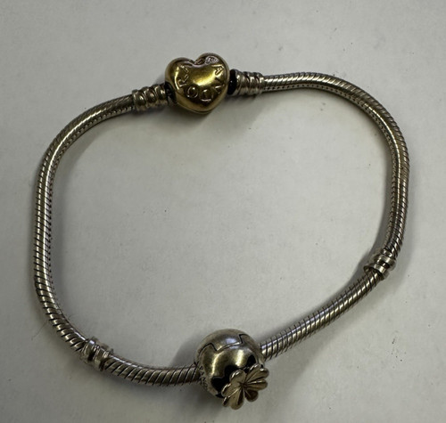 Bracelet pandora argent cœur - pandora,