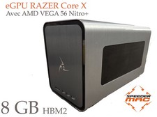  eGPU RAZER Core X + AMD VEGA 56 Nitro + 8GB HBM2 Mac Book Pro /Air iMac Tahoe