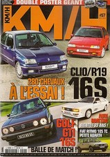 KM/H 57 GOLF 2 GTI 16S MATCH