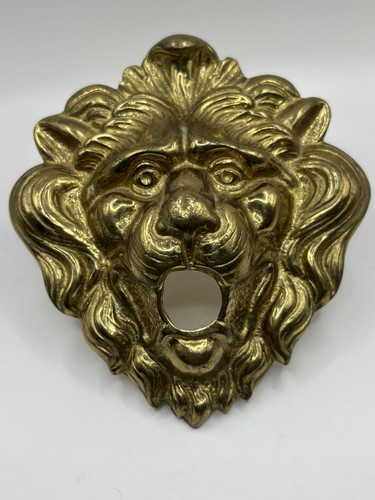 Tête lion décorative en - tête,