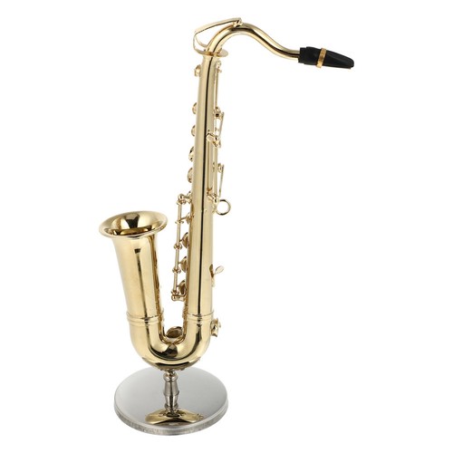 Saxophone avec support étui - avec,