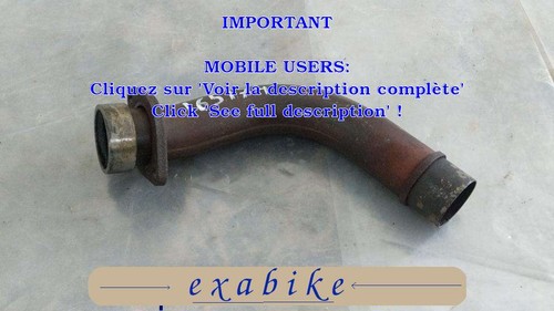 Tube echappement arriere - d'echappement,