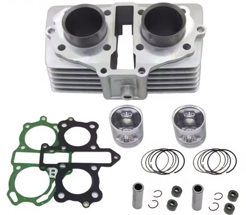 Bloc neuf cylindres pistons - bloc, +