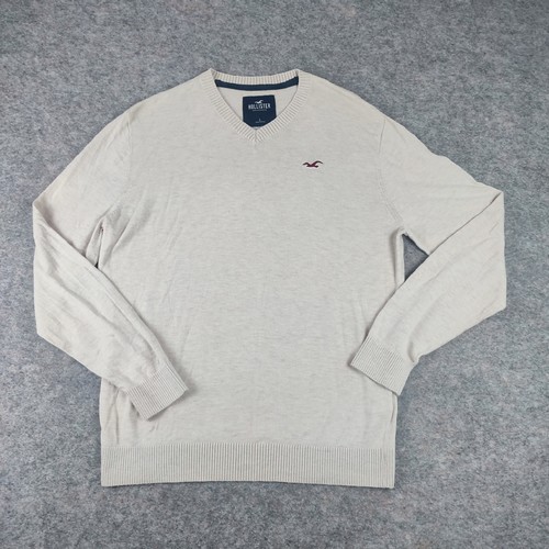Pull hollister homme - pull, blanc