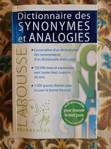 Dictionnaire des synonymes - synonymes, et