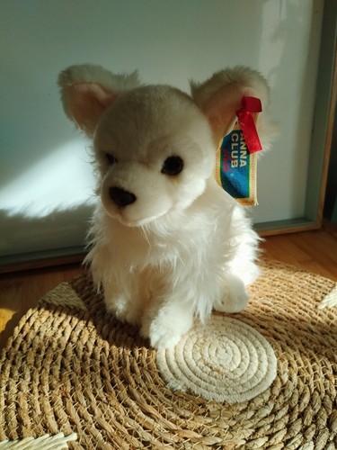 Peluche doudou chien