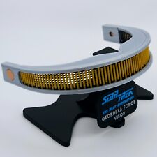 Star Trek Geordi La Forge Visor Prop | 3D Printed Cosplay & Display Stand