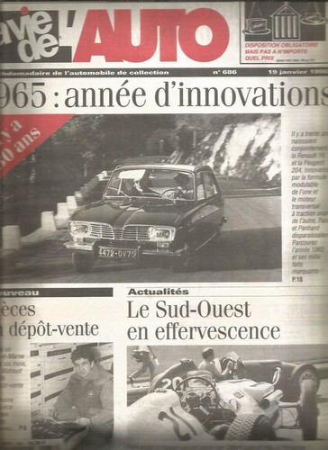 Vie auto 686 mgb - la,