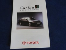 catalogue toyota carina E 1,6l