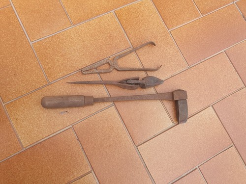 Ancien outils soudure - ancien, de