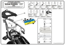 Attache Arrière GIVI SR121M
