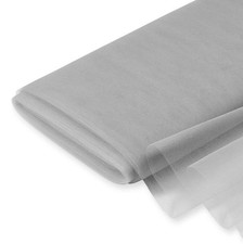 BEAUTIFUL MEDIUM GRAY TULLE -