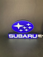 Logo lumineux SUBARU USB 3D 23