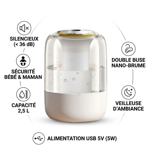 Humidificateur air - humidificateur, d'air