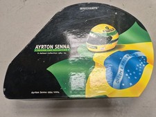 MINICHAMPS AYRTON SENNA F1 FORMULA 1 CAR COLLECTION HELMET STORAGE CONTAINER