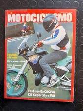 MOTOCICLISMO GENNAIO 1991 FERRARI E LA MOTO FN LA PRIMA 4 CILINDRI CROSS