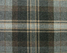 100% Shetland Laine Gris Noir