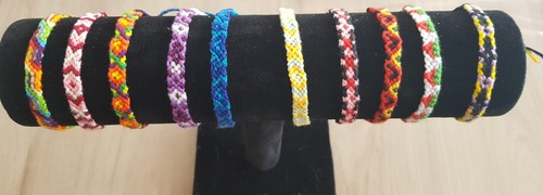 Bracelet brésilien tressé - bracelet,