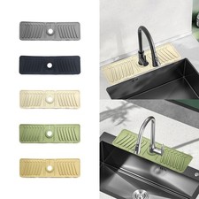 Tapis de robinet d'évier en