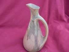 Antique 1920 Denbac Signed Sandstone Jar