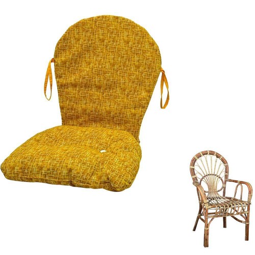Coussin pour fauteuil osier - fauteuil, en