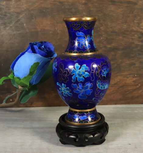 Vase ancien cloisonné - vase, en