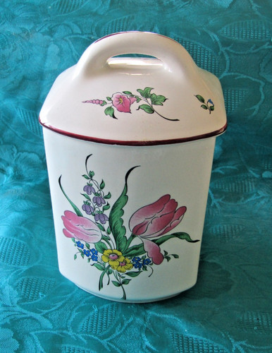 Grand pot épice faïence - grand, en