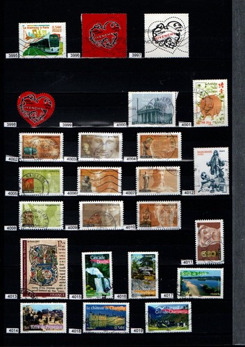 Timbres oblitérés - timbres,