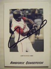 AMBIORIX CONCEPCION signed NY