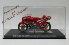 Moto Miniature MotoGP DERBI 125GP Jorge Martinez Aspar 1988 1/24 Scale