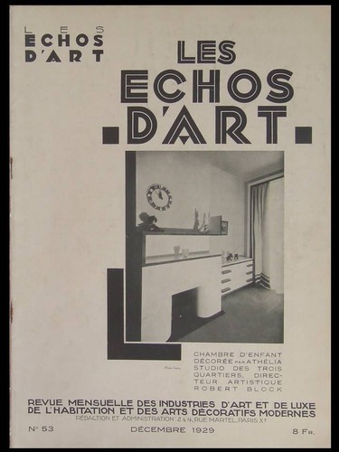 Les echos art 1929 - 1929, le