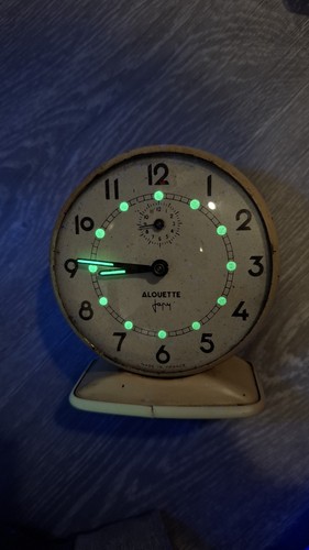 Alouette japy réveil radium - japy,