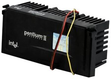 Processeur CPU Intel Pentium II 350MHZ SL2U4 Fente 1 Radiateur 3-PIN 512MB Cache