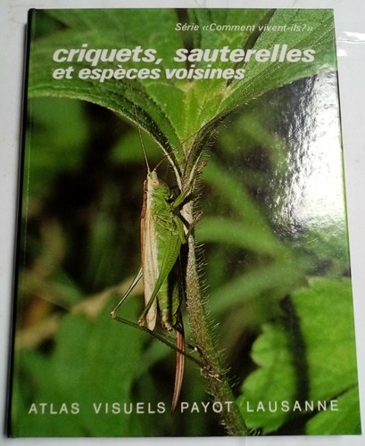 Livre criquets sauterelles - livre,