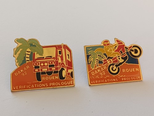 Lot pins vintage dakar - lot,