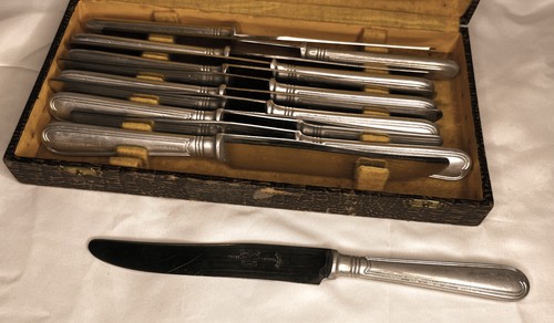 Set couteaux art nouveau - couteaux,