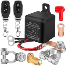 Coupe Batterie 12V 200A Relais