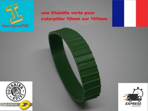 Chenille verte pour bulldozer - verte,