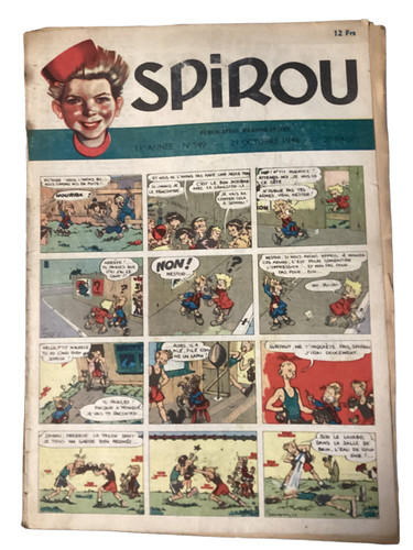 Ancienne revue spirou - ancienne,