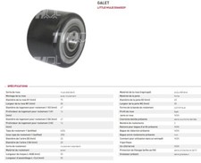 GALET 20660029 TRANSPALETTE