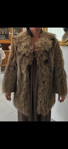 Manteau fourrure veritable