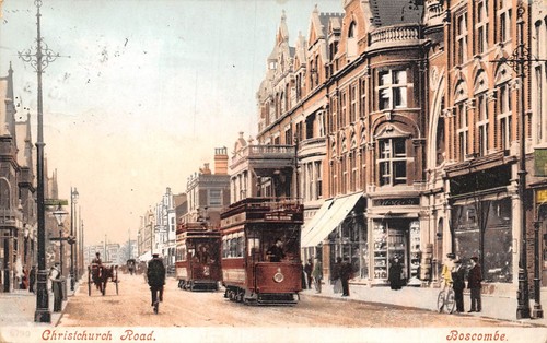Carte postale bournemouth tram - carte,
