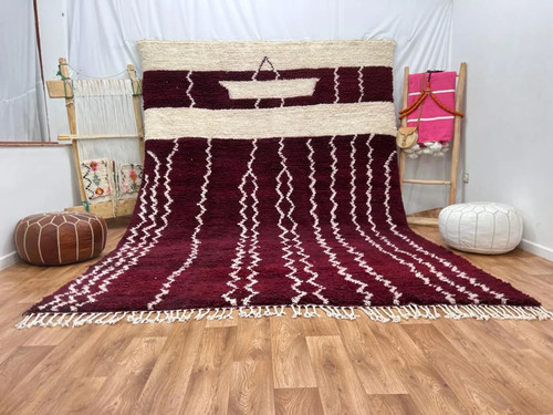 Tapis berbère marocain beni - tapis,
