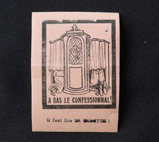 Political butterfly tract BAS LE CONFESSIONAL! Must Read the Cap 4