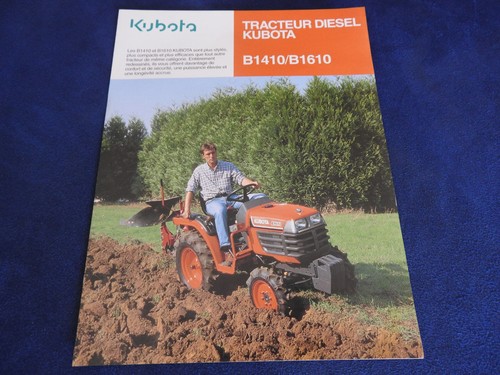 Catalogue kubota tracteur - catalogue,