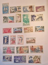 22 timbres de France  - Année