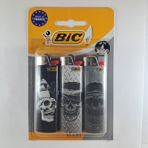 Lot briquets bic maxi - 3,