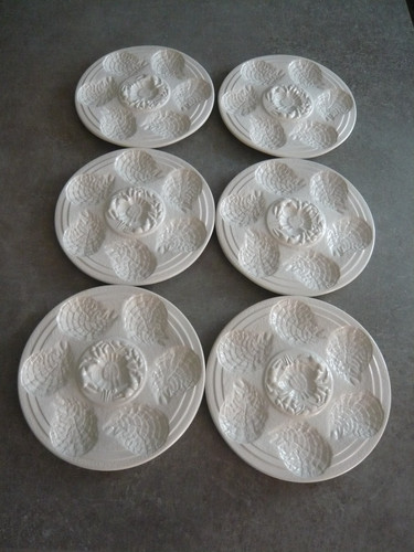 Assiettes coquillages - assiettes,