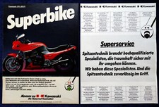 Kawasaki GPZ 900 R, original advertising from 1984